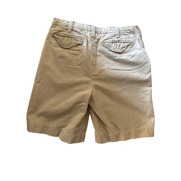 Y2K Abercrombie & Fitch Regulation Officer 34” Heavyweight Khaki Chino Shorts - Picture 2 of 8